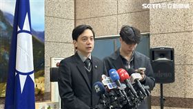 牛煦庭中常會後受訪。（圖／記者詹宜庭攝影）