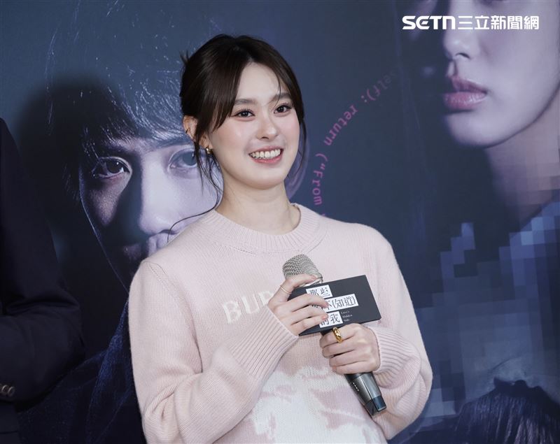 邱偲琹和韓國男友愛得大方。（圖／記者趙于瑩攝影）