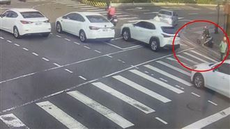 擦撞害摔車！女騎士「趕買菜」騎走涉肇逃