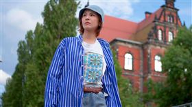 曾沛慈搭乘文化列車（Kulturzug）到德國與波蘭。（圖／公共電視、新傳媒提供 ）