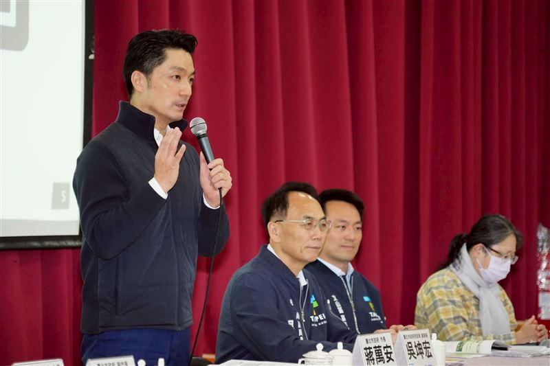 蔣萬安出席文山區市長與里長有約活動（圖／北市府提供）