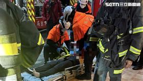 阿剛泰式主題餐廳的李姓老闆娘反鎖廁所昏迷送醫。（圖／翻攝畫面）