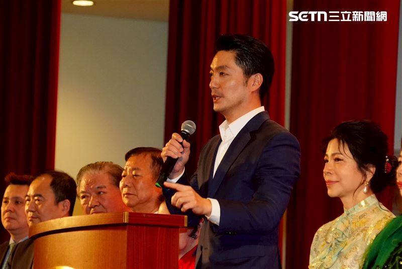 蔣萬安出席內科園區發展協會歲末聯歡晚會。（圖／台北市政府提供）