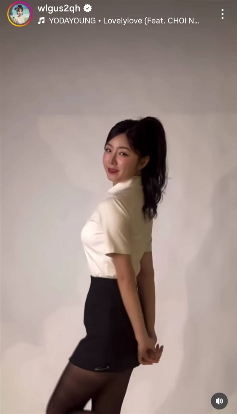 安芝儇發出工作側拍片。（圖／翻攝自IG）