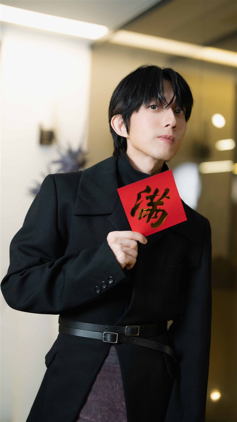 林宥嘉缺席尾牙，仍認真許下新年新希望。（圖／華研國際提供）