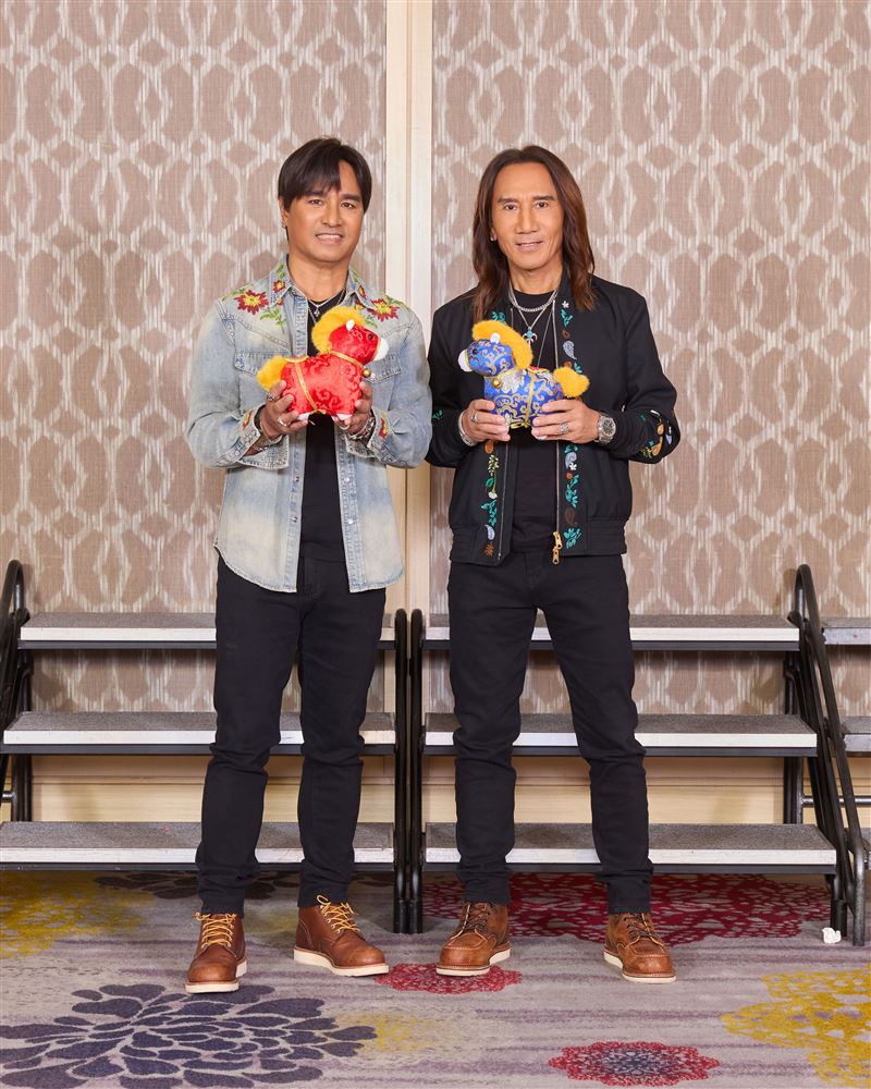 動力火車將舉辦「一路向前」巡演，尤秋興（左）放話瘦下5公斤。（圖／華研國際提供）