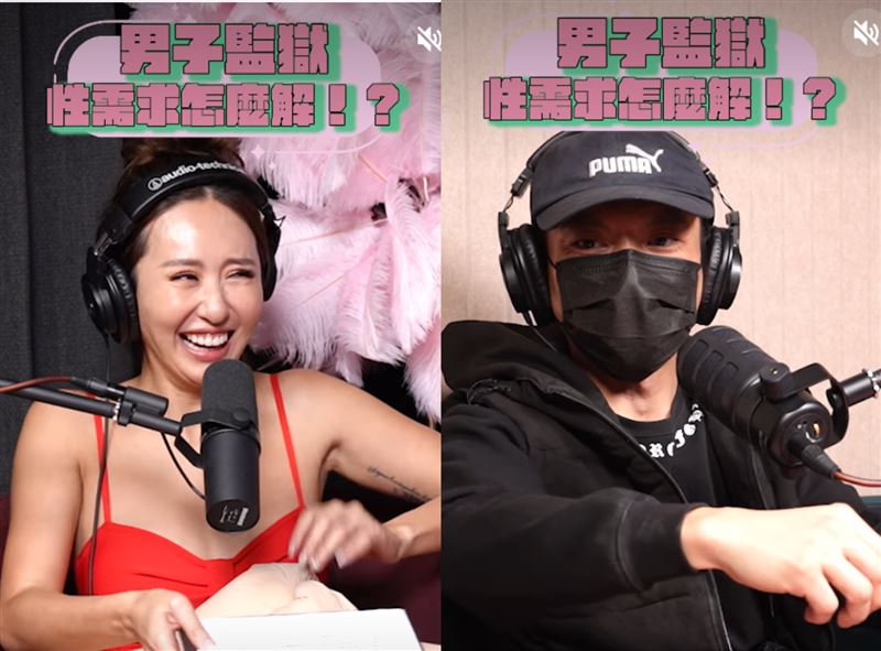 薔薔邀請更生人Bryce揭露監獄秘辛。（圖／翻攝自IG @linchialing_maze）