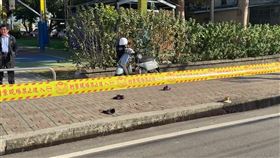 快訊／台中67歲婦公園遇襲　遭「割頸」10CM送醫　疑隨機攻擊警全力追緝（圖／翻攝畫面）