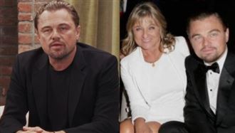 李奧納多紅毯又牽媽媽！女友變路人