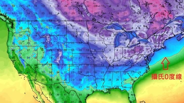 「冰凍美國」全境零下 鄭明典:還沒完