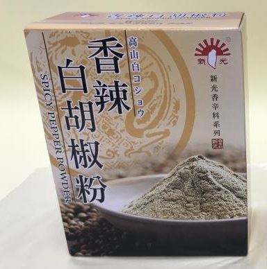 「114年10-12月食品中真菌毒素監測檢驗結果」，不合格產品「序號2-香辣白胡椒粉」。（圖／食藥署提供）
