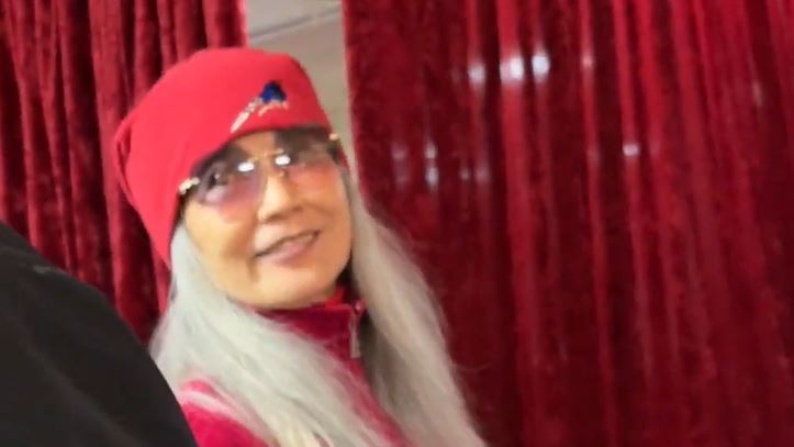 孫麗鈞昨出席演藝工會尾牙。（圖／記者趙于瑩攝影）