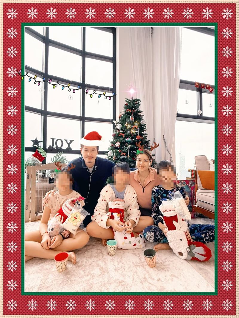 陳茵媺和視帝陳豪結婚13年，育有2子1女。（圖／翻攝自陳茵媺IG）