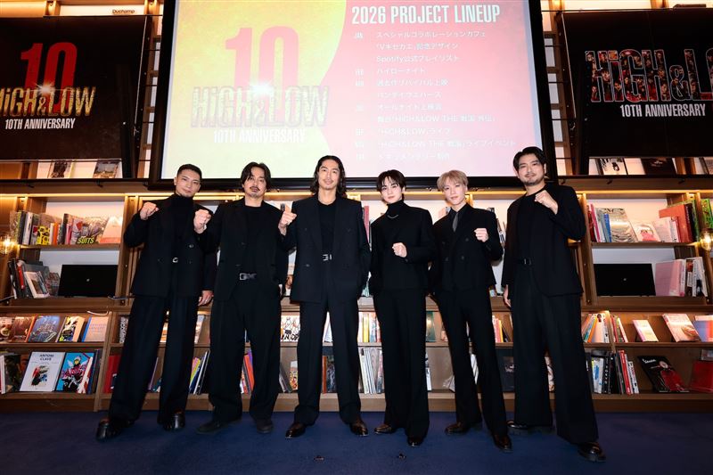 AKIRA 日前出席《HiGH&amp;LOW 10th ANNIVERSARY YEAR》企劃發表會。（圖／LDH 愛夢悅提供）