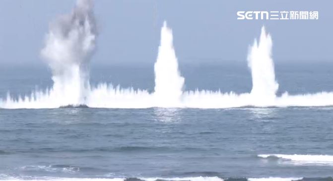 國軍春巡現場。（圖／翻攝畫面）