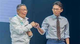 民眾黨27日舉行「為新北應援x DO THE BEST」活動，替黃國昌參選2026新北市長備戰，現場數度高喊「新北的選擇黃國昌」。柯文哲擔任活動的壓軸助講嘉賓。（圖／翻攝自黃國昌臉書）