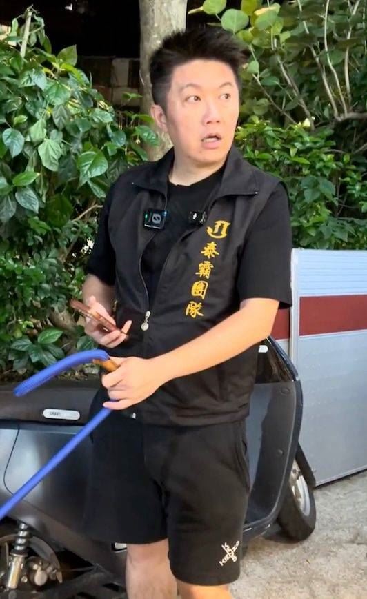 賓賓哥拯救老犬，卻挨轟棄養。（圖／翻攝自臉書）