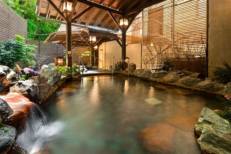 入住期間可使用大地酒店大眾風呂設施。（圖／飯店旅宿業者提供）