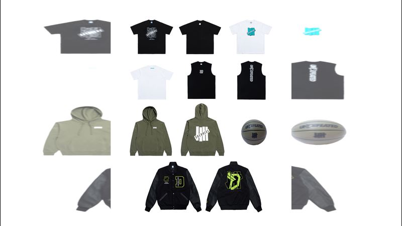 夢想家和潮牌UNDEFEATED再次合作推出聯名商品。（圖／福爾摩沙夢想家球團提供）