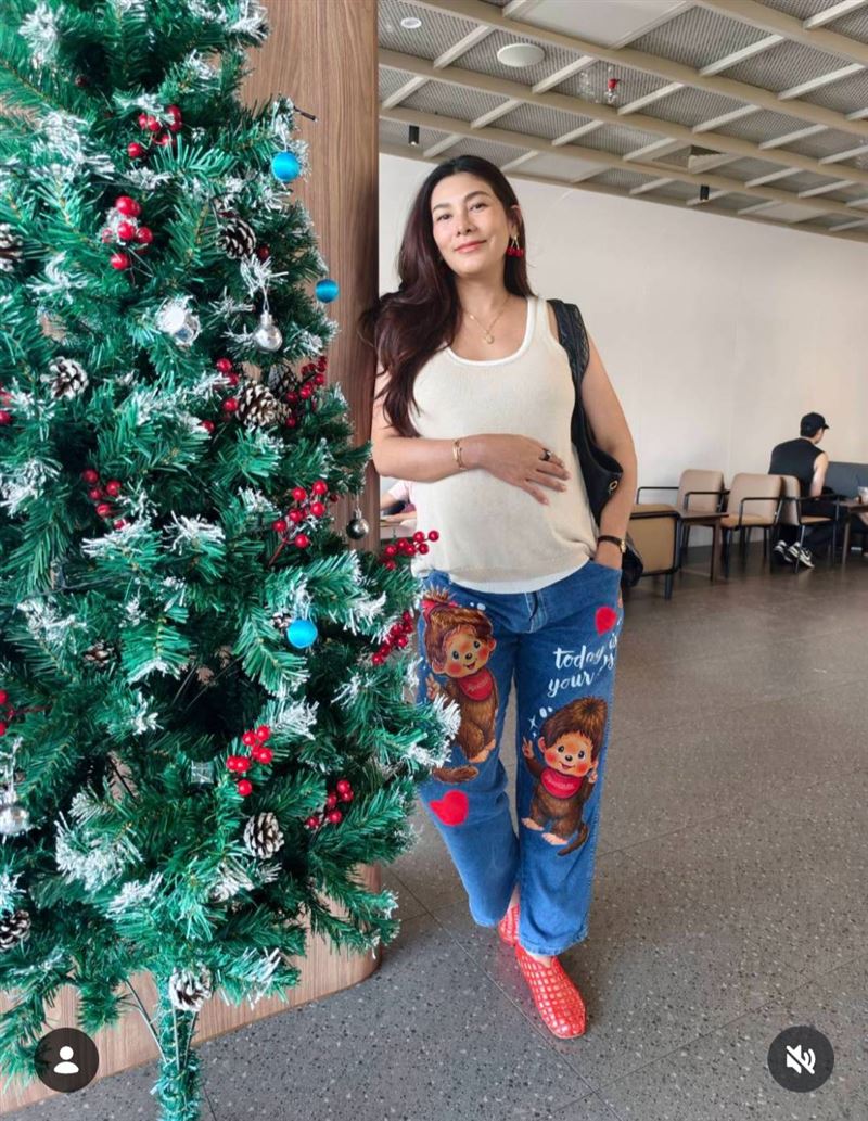 Noon好不容易迎來首胎。（圖／翻攝自IG）