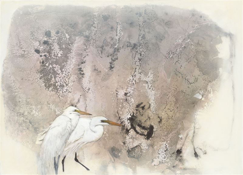 林順雄個展《酣暢隨心》展出作品。(圖/首都藝術中心提供)