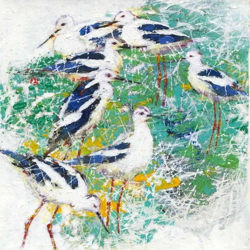 林順雄個展《酣暢隨心》展出作品。(圖/首都藝術中心提供)