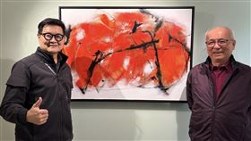 筆隨意走、形神超脫！林順雄個展《酣暢隨心》於首都藝術中心登場。(圖/首都藝術中心提供)