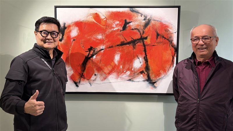 七十載淬鍊!林順雄《酣暢隨心》台北展出