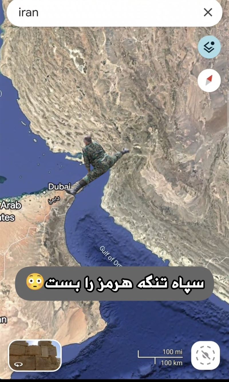 伊朗革命衛隊宣布在荷姆茲海峽進行實彈軍演。（圖／翻攝自X平台armo@armosking帳號）