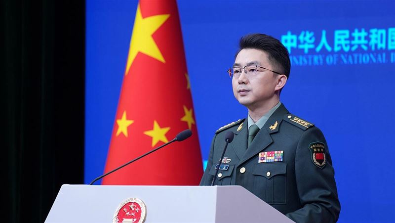 中國國防部被狂問張又俠 文字實錄全消失