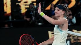 芮芭奇娜（Elena Rybakina）闖進澳網女單決賽。（圖／美聯社／達志影像）
