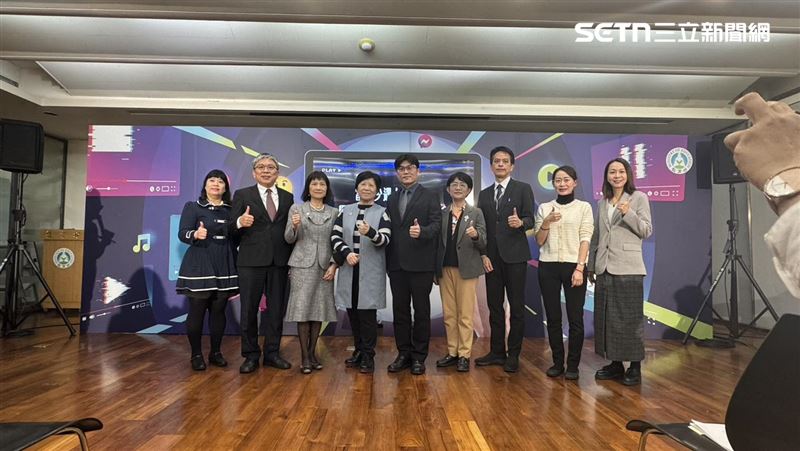 教育部今日召開「當兒少遇上短影音：學習與身心健康風險」記者會。（圖／記者柯美儀攝影）