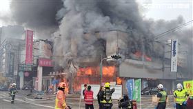 北屯,家具行,火警,大火,空污,台中（圖／翻攝畫面）