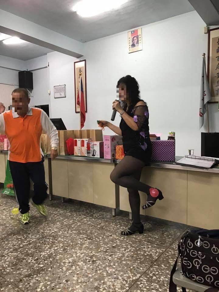 李姓女老師教土風舞多年，在地方上相當活躍。(圖／翻攝畫面)