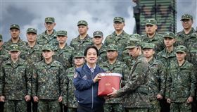 總統賴清德赴花蓮勗勉國軍（圖／總統府提供） 