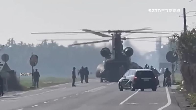 停等平交道不稀奇!潮州人等直升機起飛