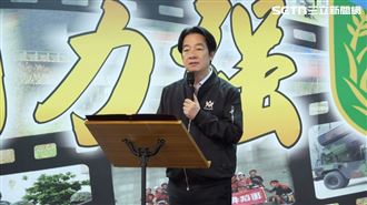 賴清德赴花蓮視導　國軍「這臂章」成亮點