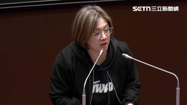 陳培瑜發言。（圖／翻攝畫面）