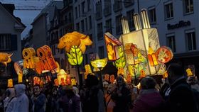 瑞士2026年巴塞爾狂歡節  將於2月下旬展開瑞士巴塞爾狂歡節為瑞士最大民俗慶典之一，2026年將於2月23日舉行，圖攝於2025年3月10日。中央社記者郭芳君巴塞爾攝　115年1月30日