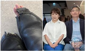連勝武的妻子路永佳曬出「破鞋」照片，畫面相當衝擊。（翻攝clarelu_j3 IG／本刊資料照）