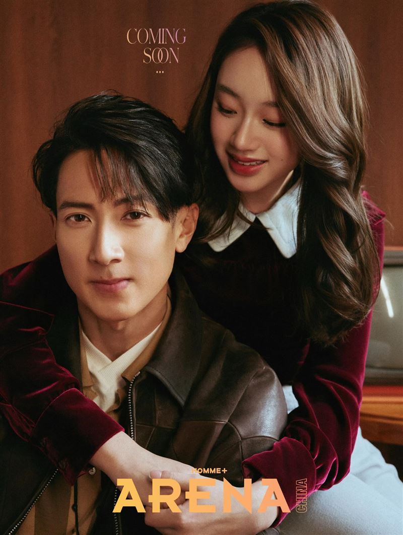 吳尊與15歲愛女Neinei，吳尊被讚都沒變。（圖／翻攝自threads）