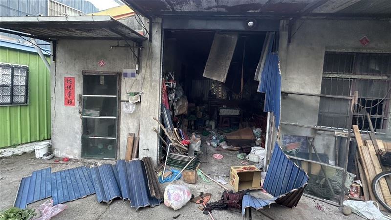 新/台中民宅氣爆!70歲老翁燒傷意識不清