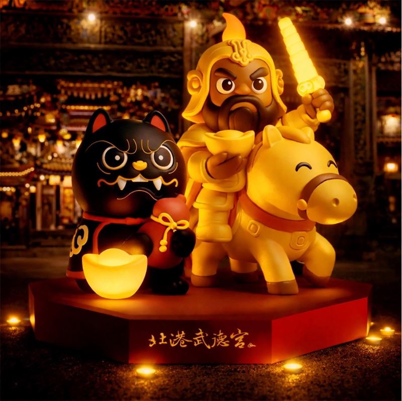 虎你馬上有財（圖／翻攝自北港武德宮-財神開基祖廟粉絲專頁）