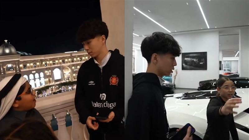 Ray同框卡達首富兒子!小女孩買超跑送他