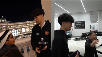 Ray同框卡達首富兒子！小女孩買超跑送他