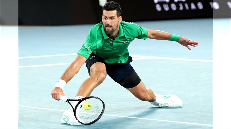 喬科維奇（Novak Djokovic）。（圖／翻攝自X平台 @AustralianOpen）