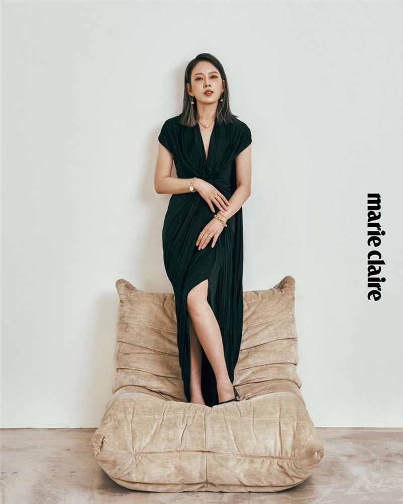 Melody談到該如何正確選擇,「你必須非常了解自己。」(圖/marie claire美麗佳人國際中文版提供)