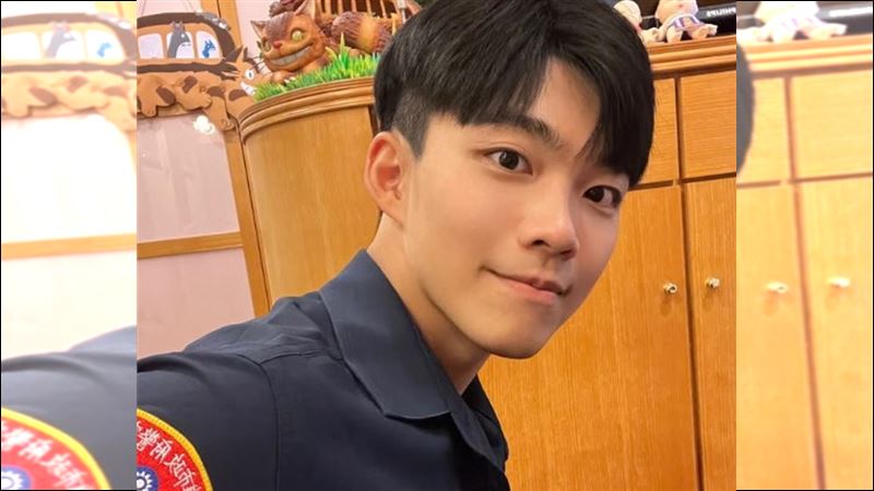 凱旋路派出所的員警顏值超高，網友紛紛大讚太帥了。（圖／翻攝IG）