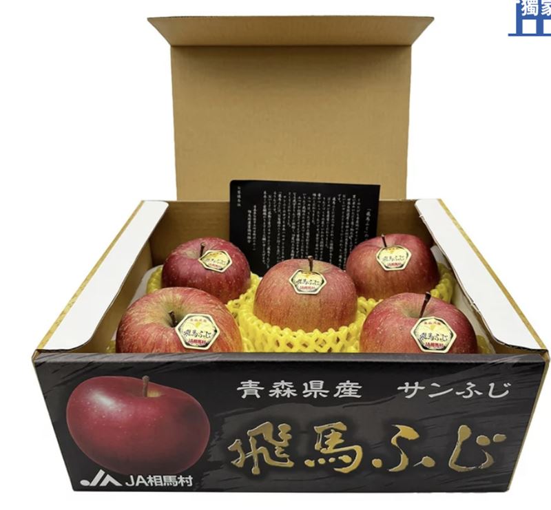 好市多開賣日本飛馬富士蘋果禮盒。（圖／翻攝自好市多官網）