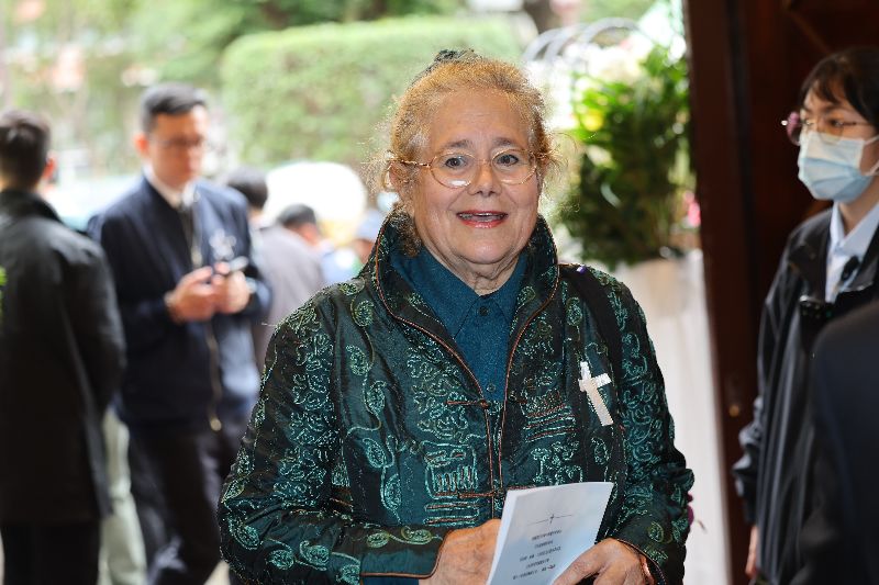 人權工作者、民進黨前主席施明德美籍前妻艾琳達